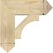 Ekena Millwork Westlake Arts & Crafts Rough Sawn Bracket, Douglas Fir, 6"W x 22"D x 22"H BKT06X22X22WTL03RDF - alternate 4